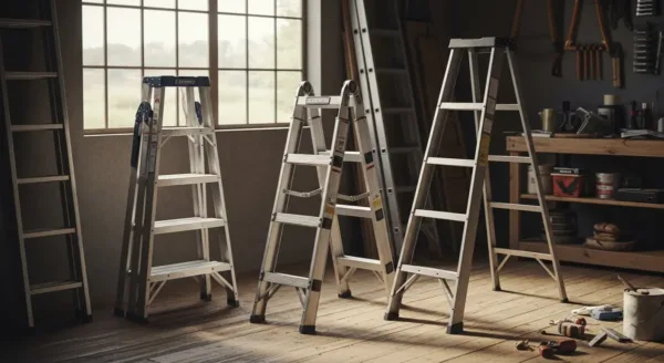 Składane, przegubowe czy teleskopowe? Porównanie najpopularniejszych typów drabin