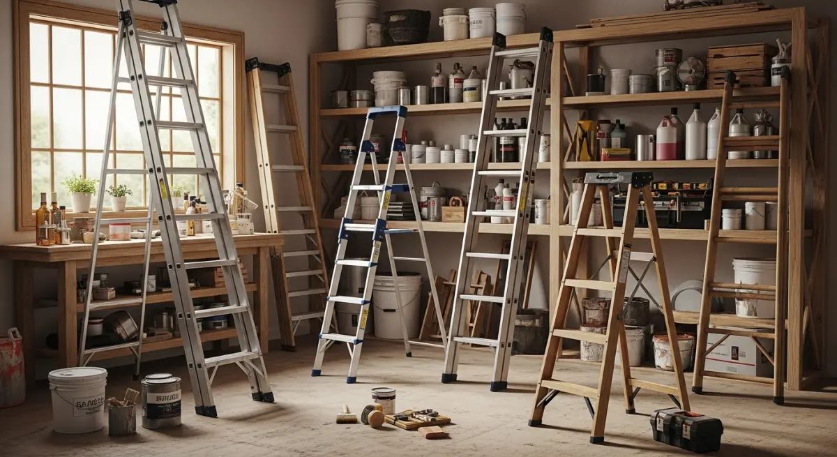 Drabiny malarskie - praktyczne udogodnienia i porady wyboru